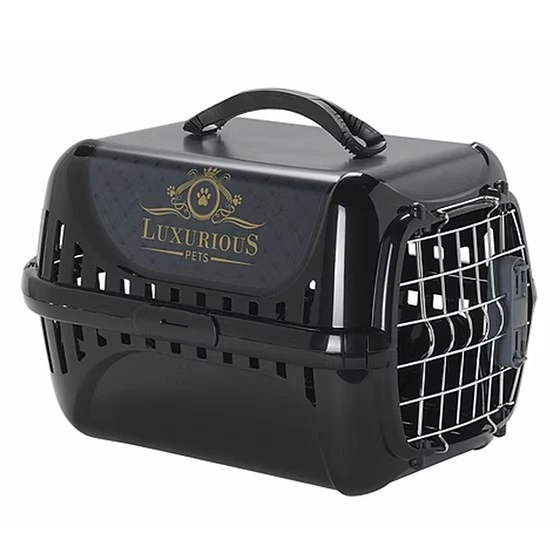 ACCG-030 TRANSPORTADORA TRENDY RUNNER LUXURY – PUERTA DE METAL - Imagen 1