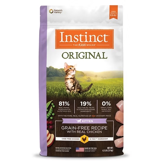 ALIG-002.1 INSTINCT ORIGINAL GRAIN-FREE KITTEN CHICKEN FOR CATS - Imagen 1
