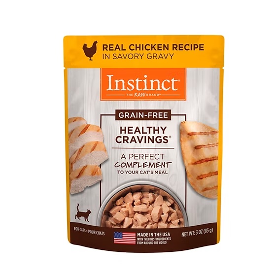 ALIG-056 INSTINCT HEALTHY CRAVINGS CHICKEN FOR CATS - POUCHES - Imagen 1