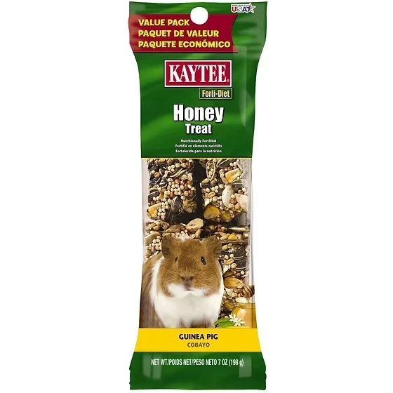 ALIPE-006 KAYTEE TREAT STICK HONEY FLAVOR GUINEA PIG - GOLOSINAS EN BARRAS CON MIEL PARA CONEJILLO DE INDIA - Imagen 1