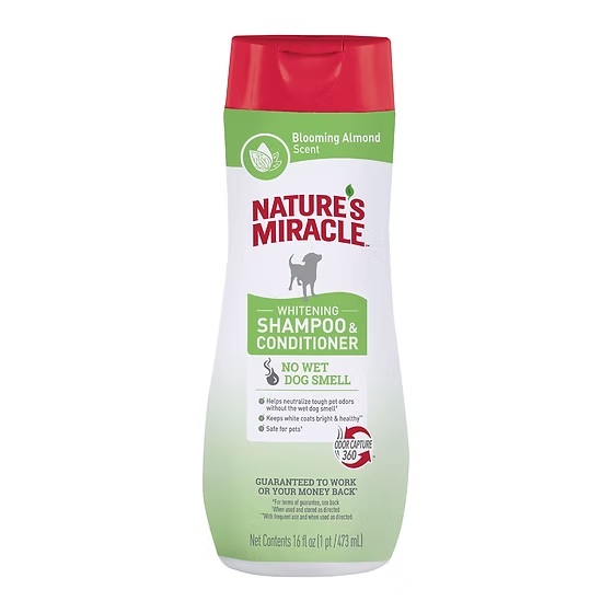 HIG-055 SHAMPOO & CONDITIONER NATURE´S MIRACLE - WHITENING - Imagen 1
