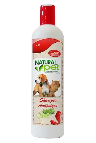 HIG-061 NATURAL PET® SHAMPOO ANTIPULGAS - Imagen 1