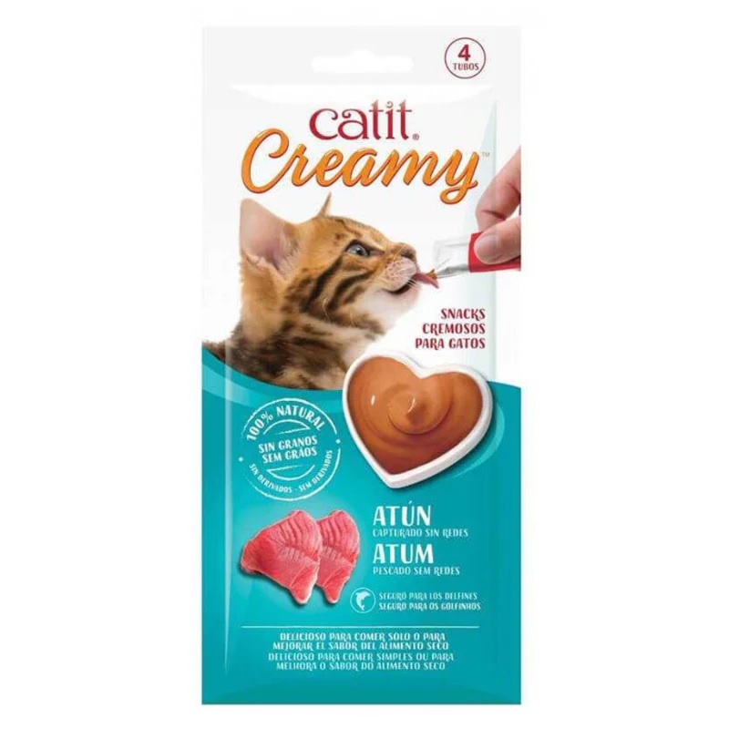 CATIT CREAMY ATUN CATIT CREAMY; SABOR ATÚN - Imagen 1