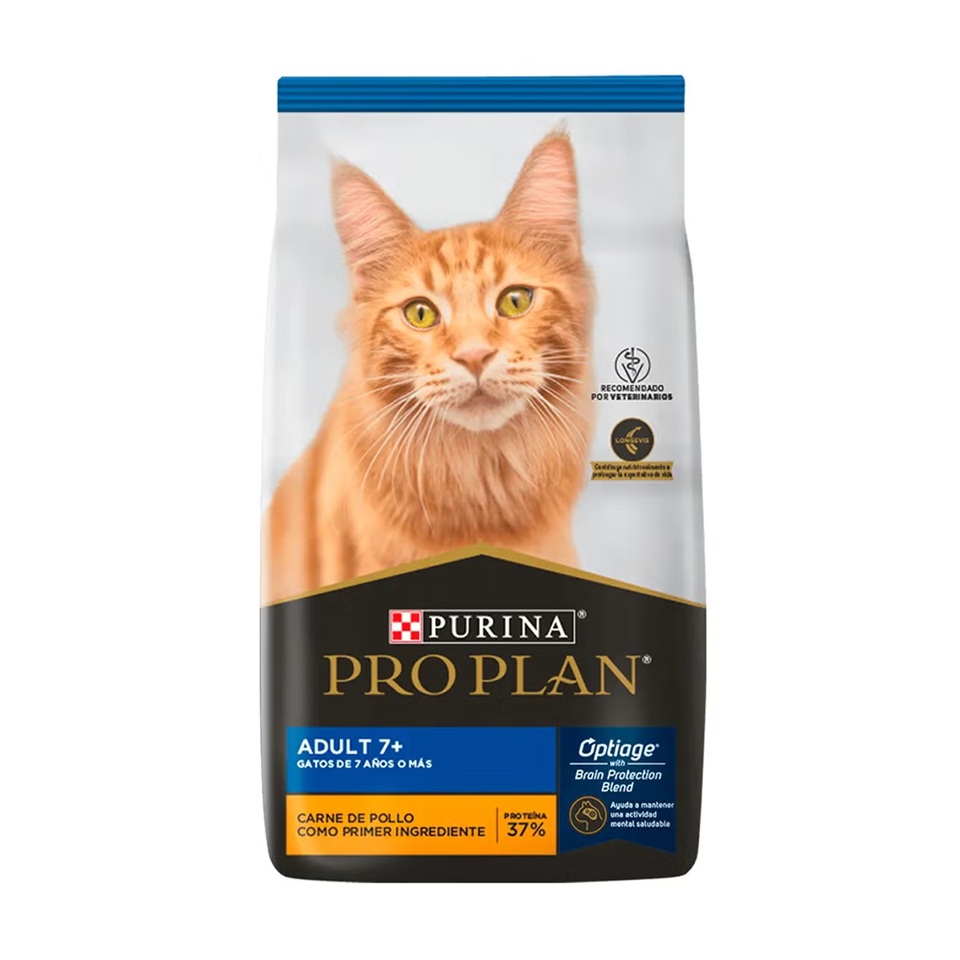 7+ 1 PRO PLAN CONCENTRADO PARA GATO SENIOR OPTIAGE - Imagen 1